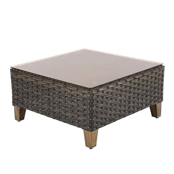 Wicker Dining Room Coffee Table 